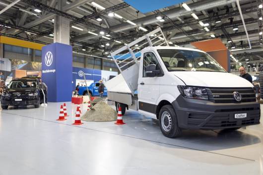 Volkswagen Nutzfahrzeuge VW Nutzfahrzeuge zeigte fortschrittliche Produktepalette