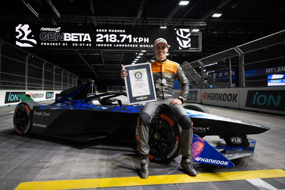 Formel E bricht auf Hankook Reifen bestehenden Speed-Rekord 
