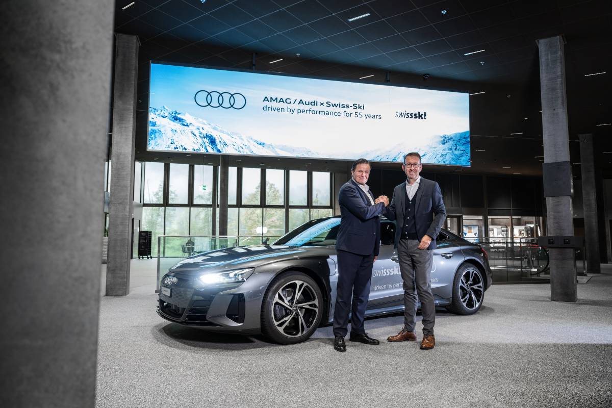 55 Jahre AMAG/Audi x Swiss-Ski: Platin für die Erfolgspartnerschaft