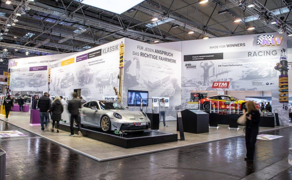 KW automotive Gruppe präsentiert auf der Essen Motor Show 2023 ihre grosse Markenwelt