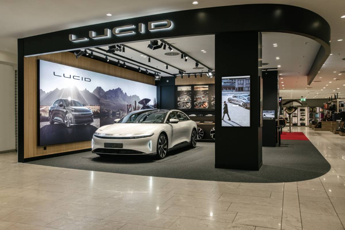 Lucid Motors eröffnet neues Studio in Zürich