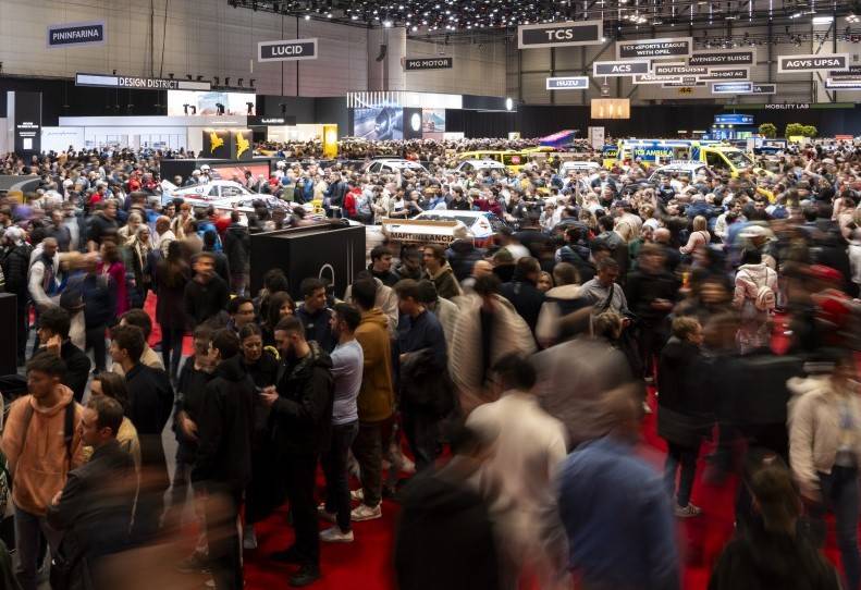 168'000 Besucherinnen und Besucher am Autosalon Genf 2024