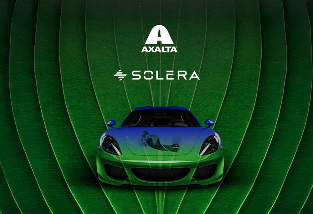Axalta und Solera spannen zusammen für nachhaltige Fahrzeugreparatur