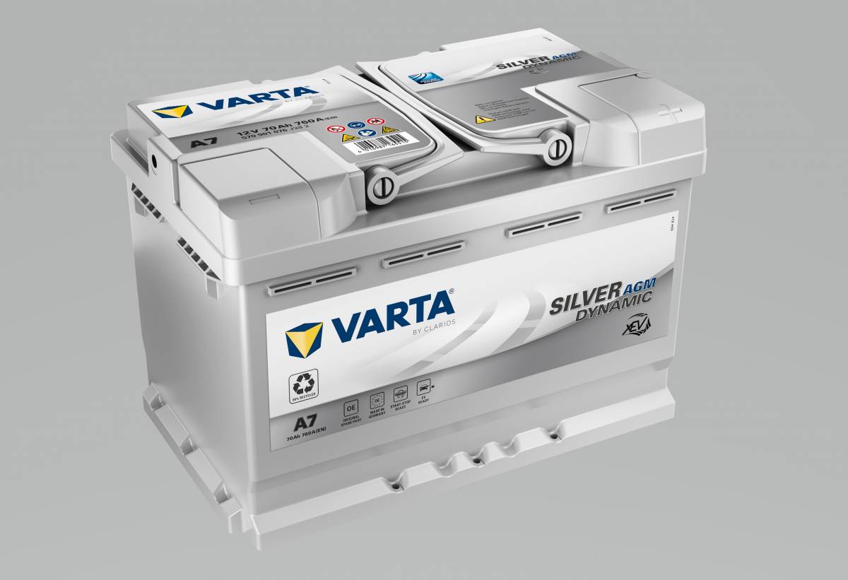 Eine Autobatterie – entwickelt für die Zukunft: VARTA AGM für xEV