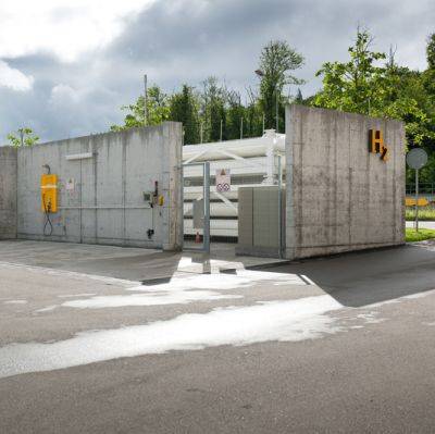 Brugg: Erste Wasserstoff-Tankstelle der Schweiz