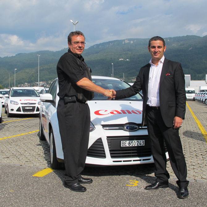 Ford liefert Canon neue Focus Station Wagon