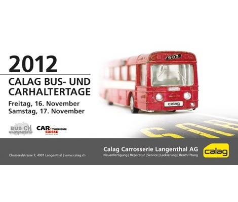 Calag Bus- und Carhaltertage