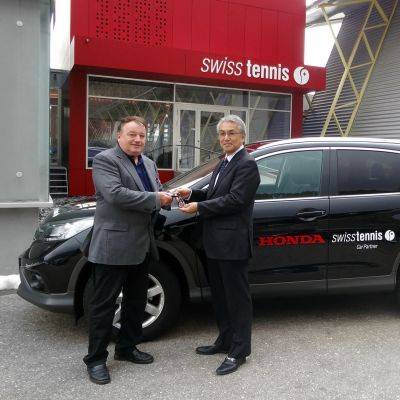 Swiss Tennis fährt neu Honda