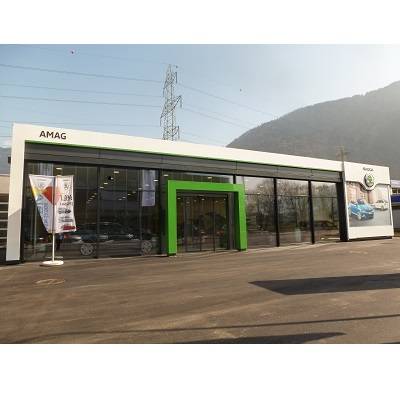 Neuer Škoda-Showroom in Chur