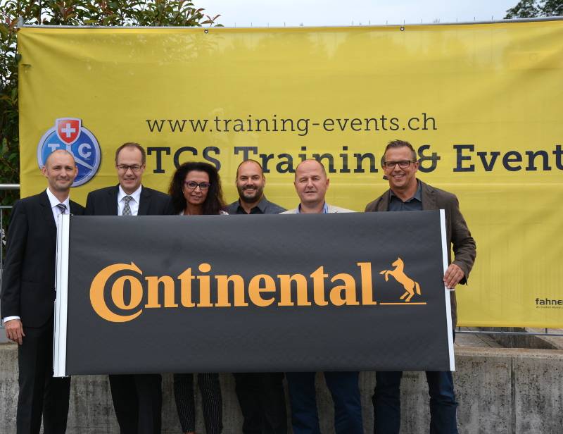 Continental wird neuer Reifenpartner von TCS Training & Events 