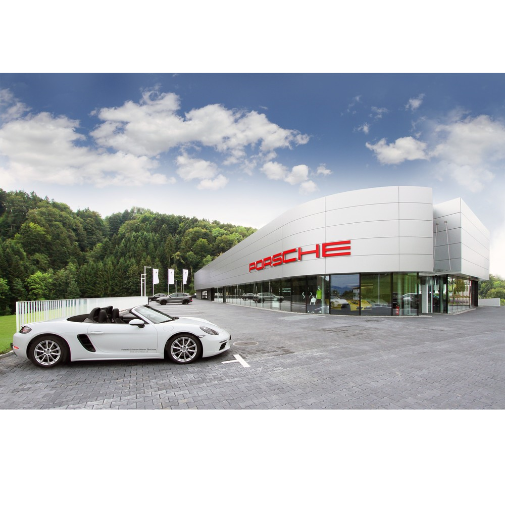 Porsche Zentrum Oberer Zürichsee in Feusisberg eröffnet