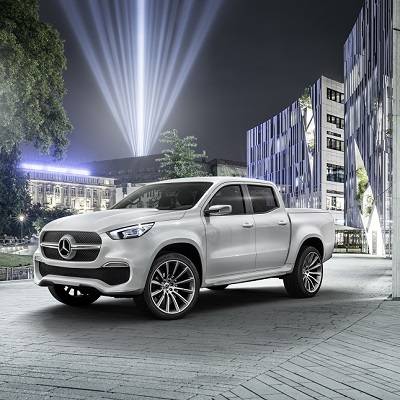 Mercedes-Benz: Erster Ausblick auf neuen Pick-up mit Stern