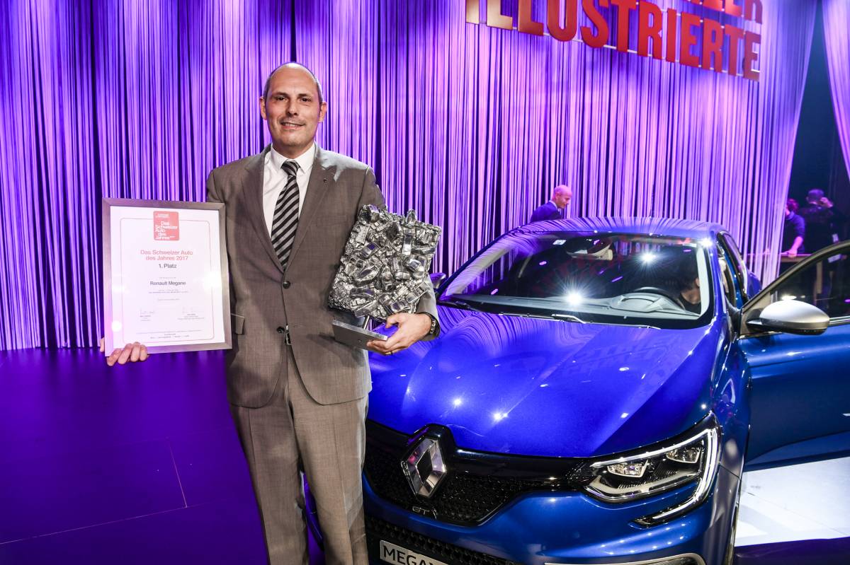 Schweizer Auto des Jahres 2017: Renault Megane und VW Tiguan setzen sich durch
