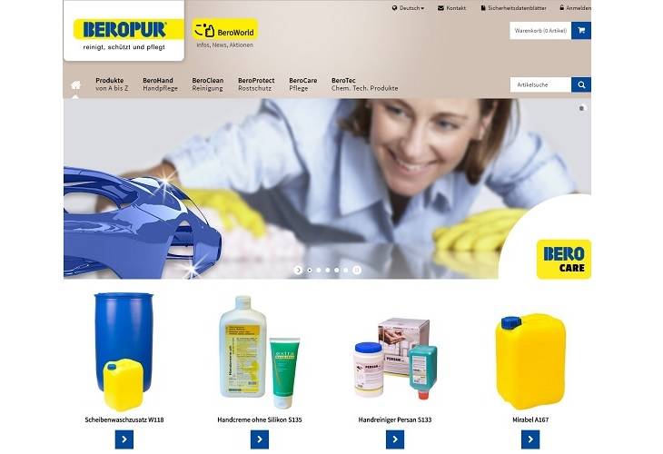 Beropur mit neuem e-Shop und neuer ökologischer Produktelinie