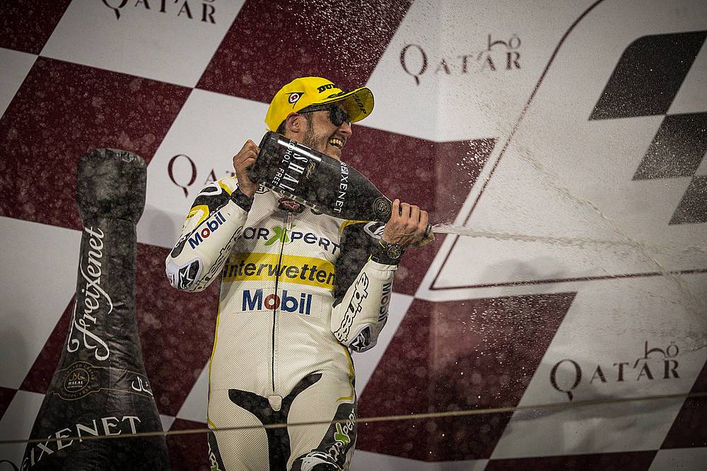 Moto2: Tom Lüthi brilliert in Qatar, Raffin holt zwei WM-Punkte
