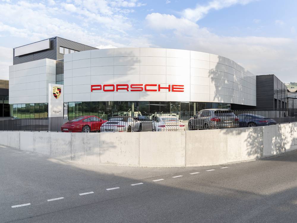 Neubau des Porsche Zentrum St. Gallen feiert Eröffnung