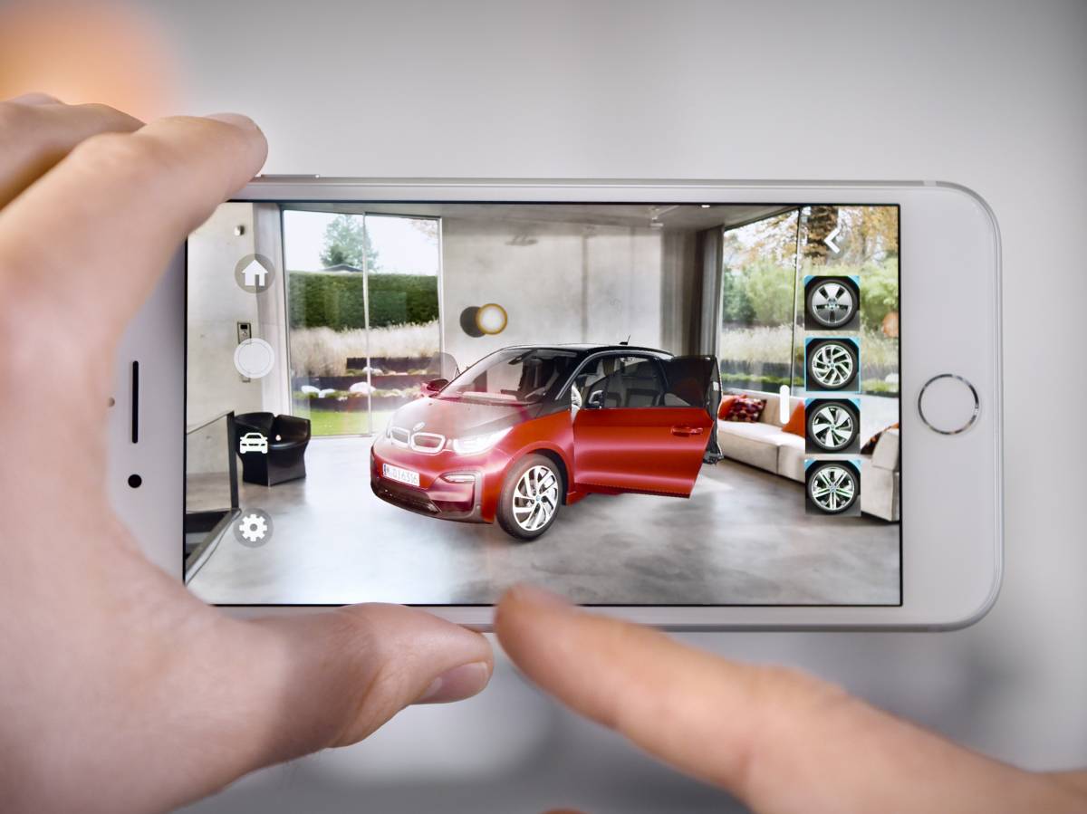 Augmented Reality: Ein BMW im Wohnzimmer