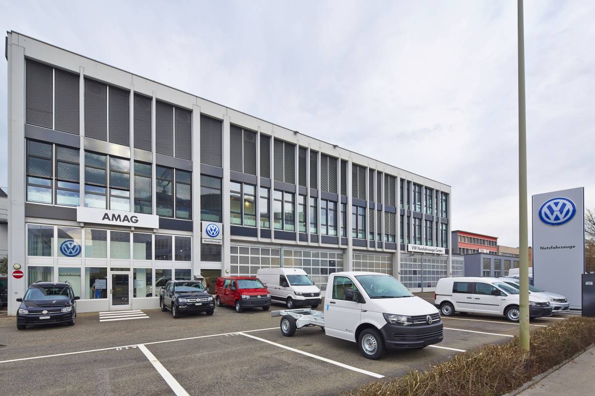 Neues AMAG-Nutzfahrzeugcenter in Schlieren