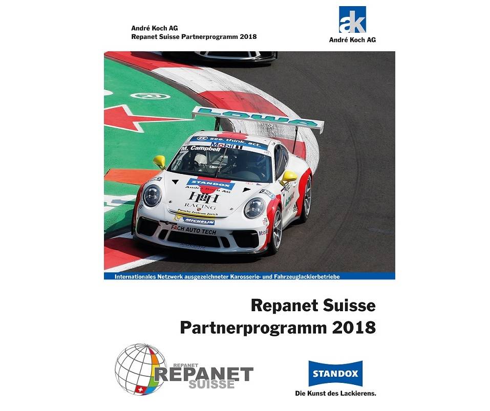 André Koch AG veröffentlicht neues Repanet Suisse Partnerprogramm 2018