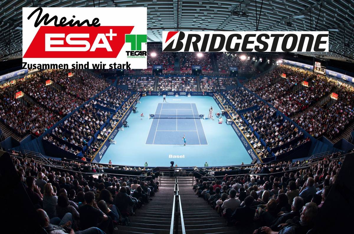 Mit der ESA und Bridgestone an die Swiss Indoors in Basel