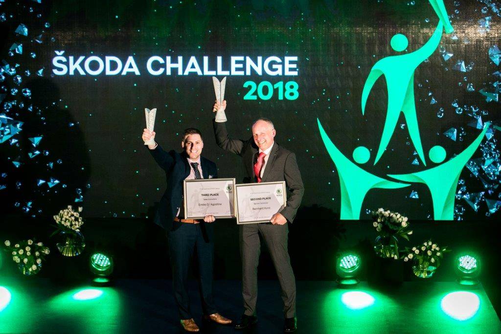 Schweizer Vize-Weltmeistertitel an der internationalen Škoda Challenge 2018
