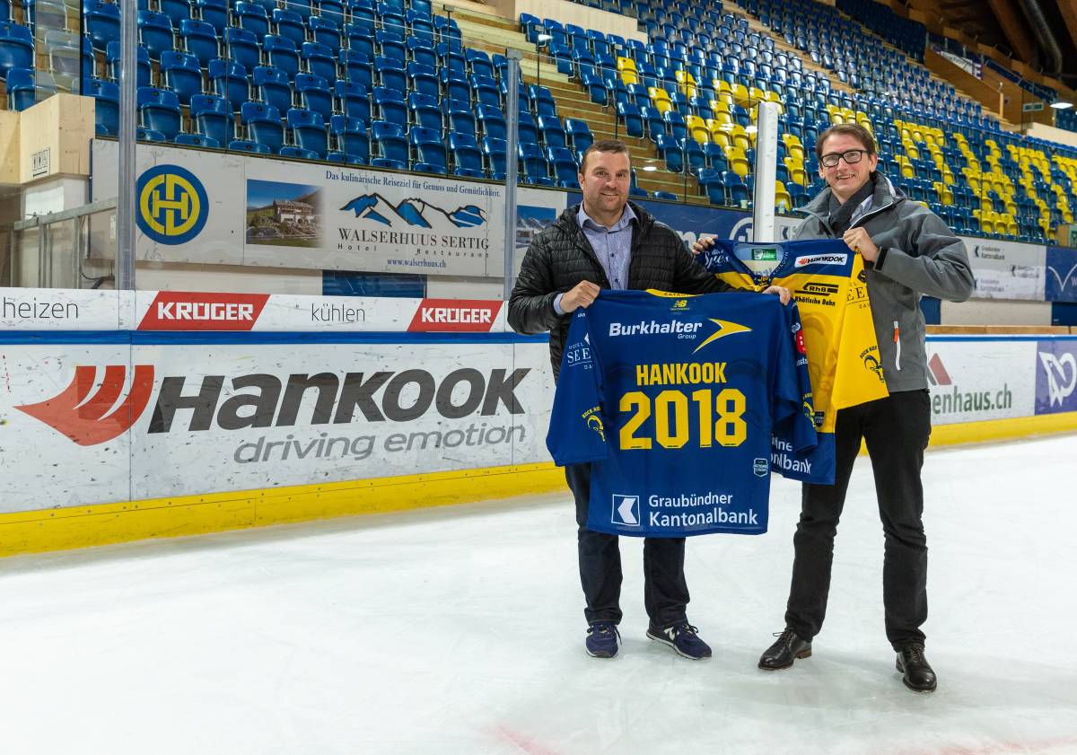 Hankook wird Sponsor des HC Davos und des Spengler Cups