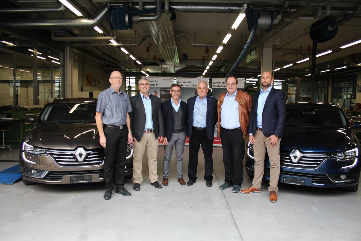 AGVS: ÜK-Zentrum Lenzburg neu mit zwei Renault Talisman Grandtour