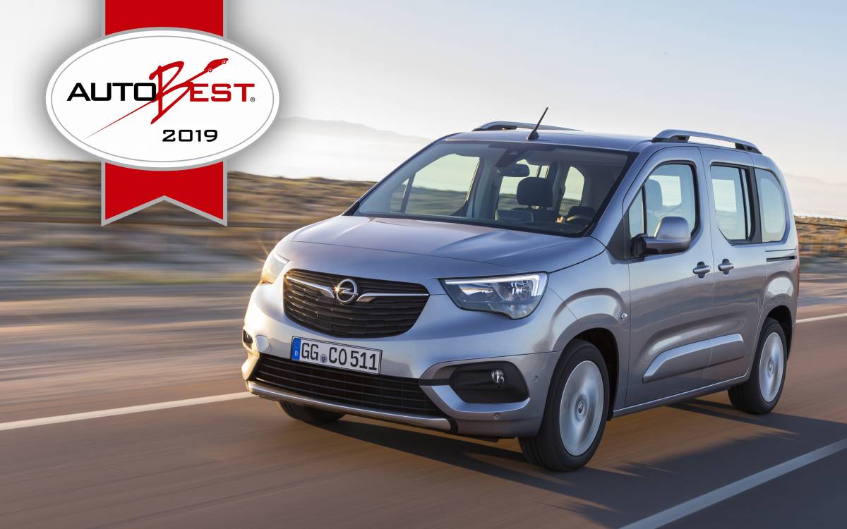 AUTOBEST: Opel Combo Life ist das «Best Buy Car of Europe 2019»
