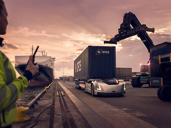 Volvo Vera: Autonome Hafenarbeiterin