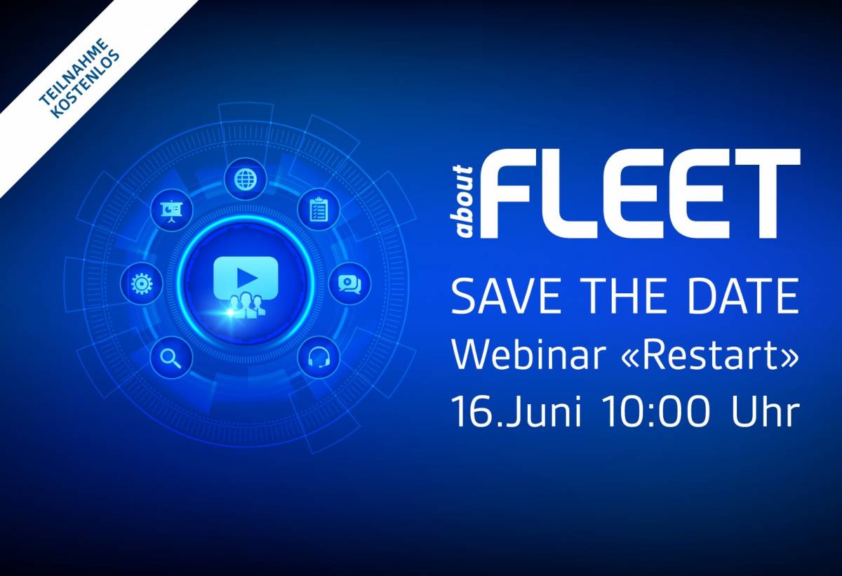 Save the date: aboutFLEET Webinar «Restart»