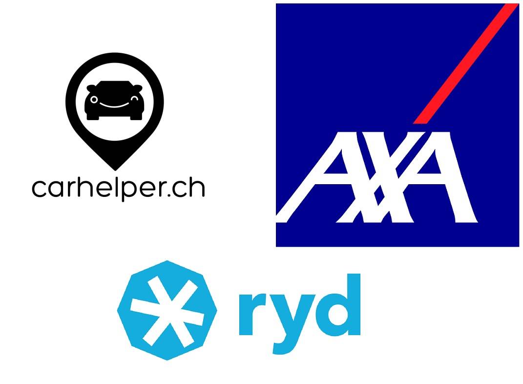 Smart: AXA, ryd suisse und Carhelper verknüpfen ihre digitalen Services