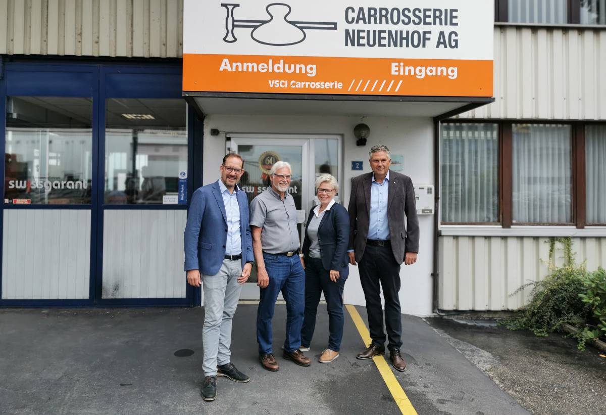 Eigentümerwechsel: Autocenter Baschnagel übernimmt Carrosserie Neuenhof