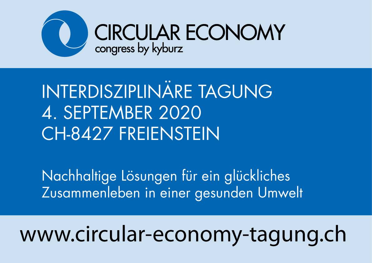 Circular Economy Tagung: KYBURZ macht sich Gedanken zum Materialkreislauf