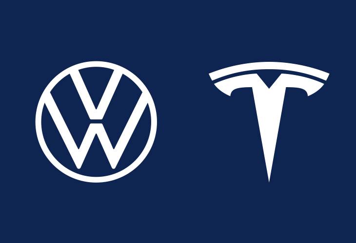 Planen VW und Tesla eine Zusammenarbeit?