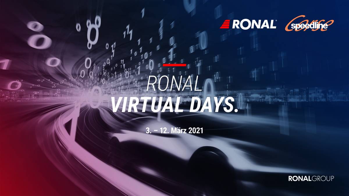 Ronal Group lädt im März zu den ersten Ronal Virtual Days ein