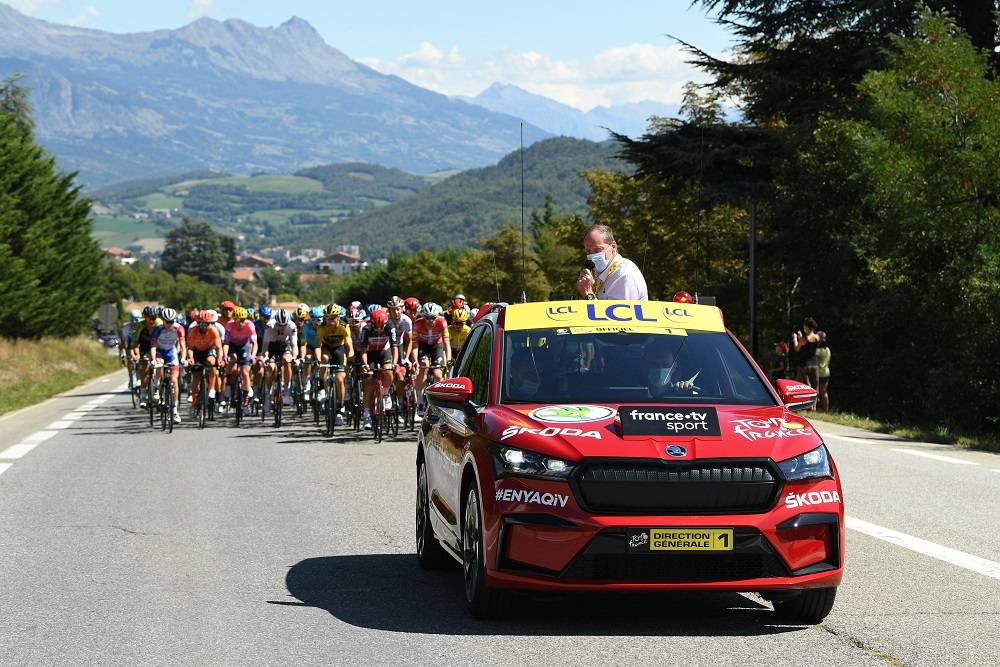 Škoda zum 18. Mal offizieller Hauptpartner der Tour de France