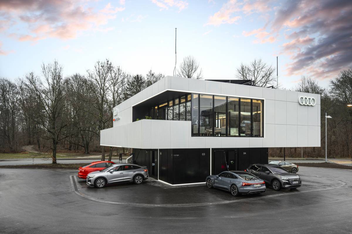 Audi eröffnet ersten Charging Hub in Nürnberg