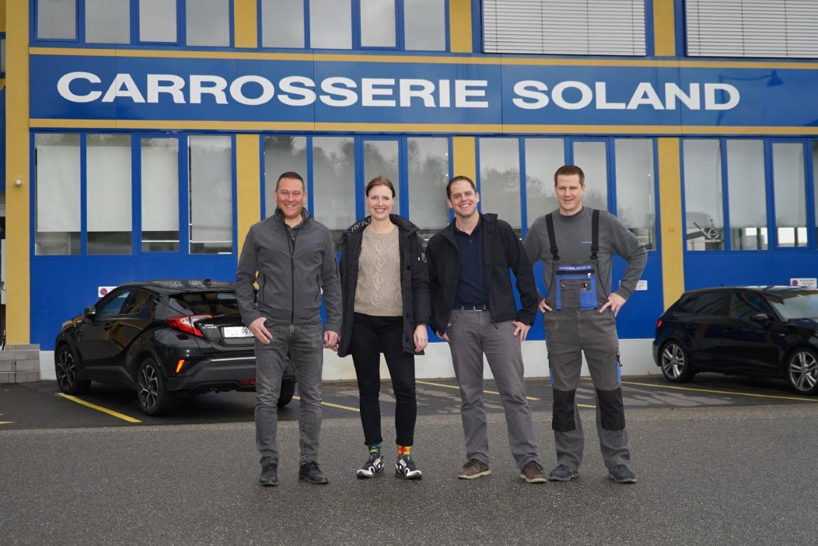 Glasurit Pilotbetrieb Carrosserie Soland AG: So gut ist die Reihe 100!