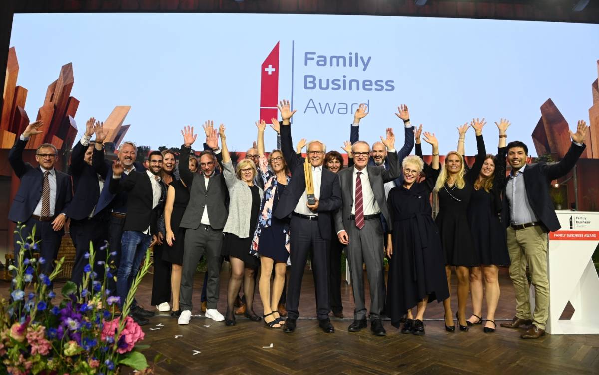 Griesser AG gewinnt den Family Business Award 2022