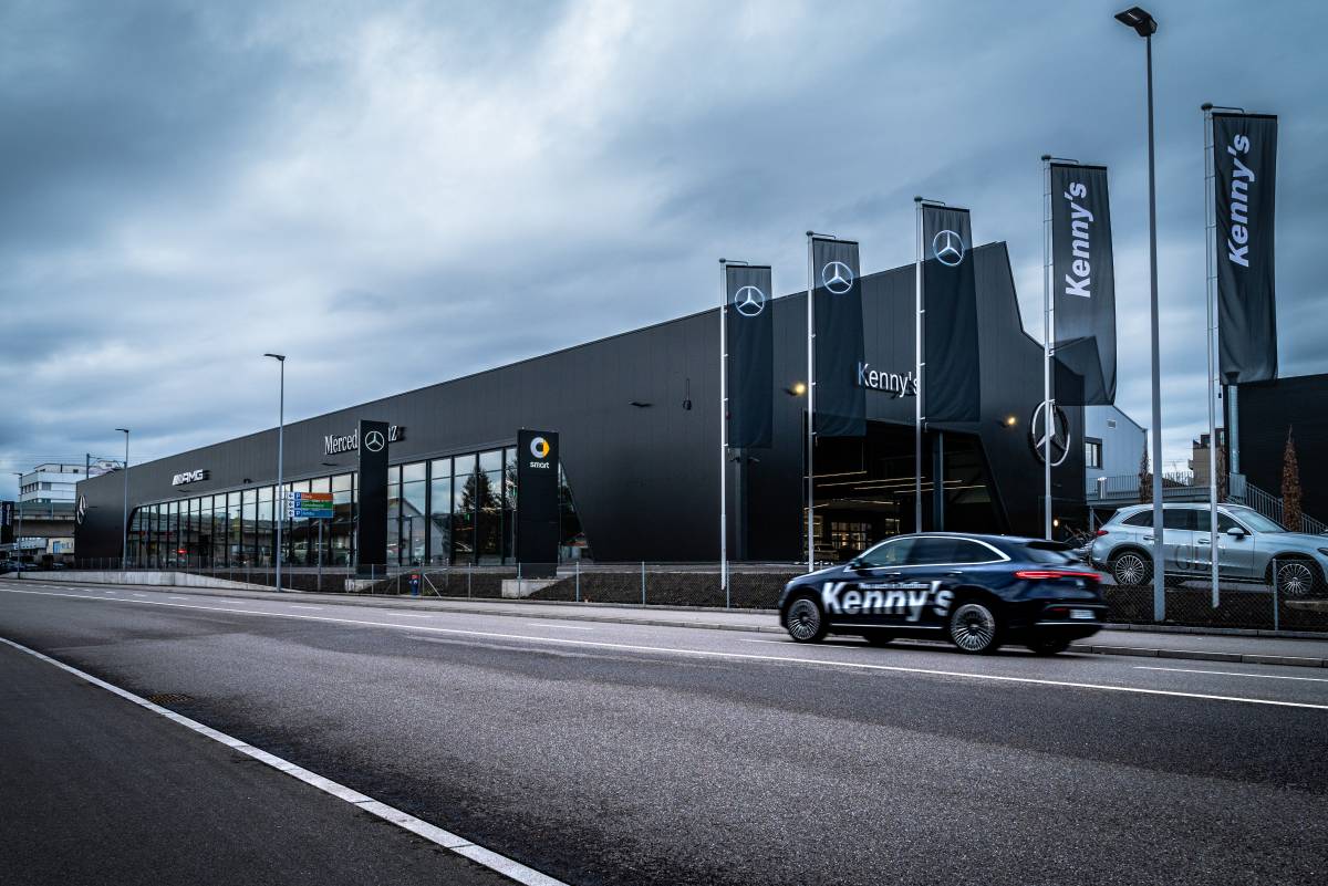 Kenny’s eröffnet neues, über 6000 m2 grosses Autohaus
