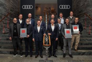 Audi ehrt die besten Schweizer Händler des Jahres 2023 