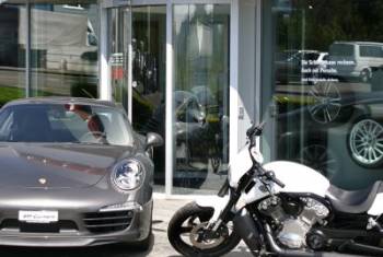 Porsche meets Harley