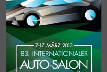 Plakat für 83. Auto-Salon Genf steht fest