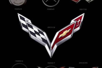 Chevrolet präsentiert neues Corvette-Logo