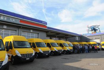 Knapp 1000 neue Renault Master für die Post