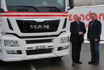 Giezendanner AG mit erstem EURO-6-MAN-Laster