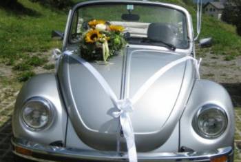 VW Käfer zur Hochzeit mieten
