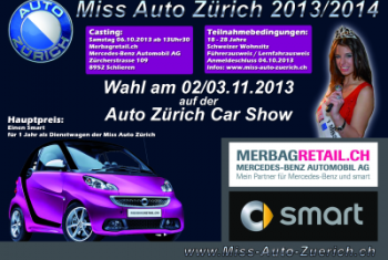 Casting zur Miss Auto Zürich