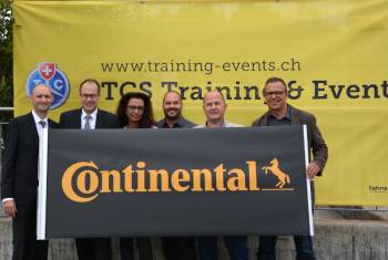 Continental wird neuer Reifenpartner von TCS Training & Events 