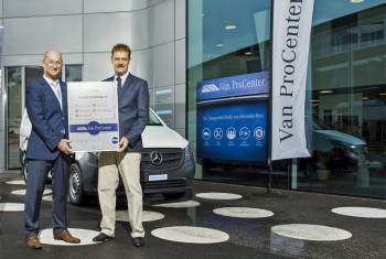 Mercedes-Benz Transporter: Erstes Van ProCenter für höchste Qualität